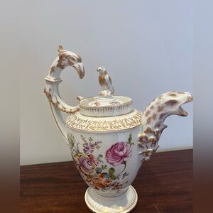 Helena Wolfsohn Dresden porcelain teapot,